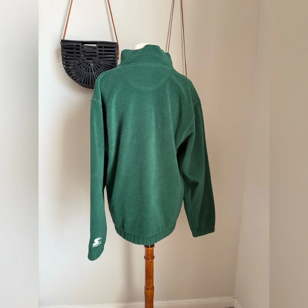 Vintage Green Bay Packers Starter Button Crewneck Sweatshirt, Size Medium - Picture 2 of 3
